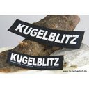 Julius K9 Logo Klettsticker groß G-L KUGELBLITZ