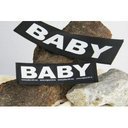 Julius K9 Logo Klettsticker klein A - F BABY