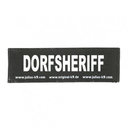 Julius K9 Logo Klettsticker klein A - F DORFSHERIFF