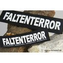 Julius K9 Logo Klettsticker klein A - F FALTENTERROR