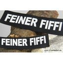 Julius K9 Logo Klettsticker klein A - F FEINER FIFFI