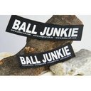 Julius K9 Logo Klettsticker klein A - F BALL JUNKIE