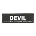 Julius K9 Logo Klettsticker klein A - F Devil