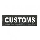 Julius K9 Logo Klettsticker klein A - F CUSTOMS