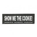 Julius K9 Logo Klettsticker klein M - Z SHOW ME THE COOKIE!