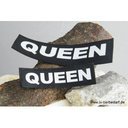 Julius K9 Logo Klettsticker klein M - Z QUEEN