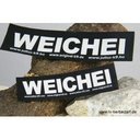Julius K9 Logo Klettsticker klein M - Z WEICHEI