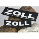 Julius K9 Logo Klettsticker klein M - Z ZOLL