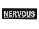 Julius K9 Logo Klettsticker L groß NERVOUS