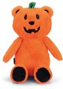 Halloween Plüsch Kürbisbär 45 x 31 x 12 cm, orange