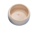 Keramik Futtertrog Napf 125 ml, beige