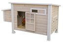 Hühnerstall Emma mit Schiebefenster 146 x 74 x 85 cm