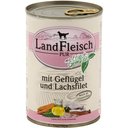 Landfleisch Hundefutter Adult Geflügel & Lachsfilet 12 x 400 g