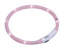 LED Lichtband PUPPY für Welpen Ø 10 mm, 45 cm, rosa