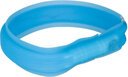 Leuchtband für Hunde USB breit M–L: 50 cm/30 mm, blau, extrabreit