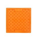 Buddy Schleckmatte für Hunde und Katzen klein - 20 x 20 cm, orange