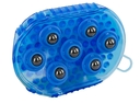Kerbl Magnet Massage Striegel für Pferde royalblau