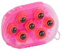 Kerbl Magnet Massage Striegel für Pferde rosa