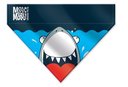 Bandana Frenzy The Shark XS/S: 12,5 x 10 cm