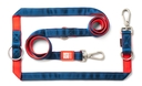 Max & Molly Matrix Multifunktionsleine für Hunde XS - 200 x 1 cm, Red