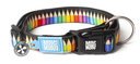 Max & Molly Smart ID Hundehalsband Crayons XS - 22-35 cm
