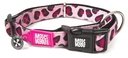 Max & Molly Smart ID Hundehalsband Leopard Pink XS - 22-35 cm
