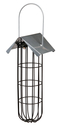 Meisenknödelhalter aus Metall zum Aufhängen 11 × 25 × 10 cm, schwarz