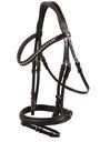 Hans Melzer Trense Kentucky Gr. PONY - braun/ braun unterlegt