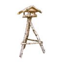 Vogelhaus Nordstrand Deluxe mit Ständer Vogelhaus mit Ständer - Birke natur
