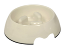 Nobby Anti-Schling Napf für Hunde L:22 x 7,5 cm, 750 ml, cremeweiß
