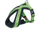 Nobby Hundegeschirr mit Polsterung Soft Grip Komfort Bauch: 20-30 cm; B: 10/20 mm, grün