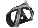 Nobby Hundegeschirr mit Polsterung Soft Grip Komfort Bauch: 20-30 cm; B: 10/20 mm, dunkelgrau