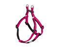 Nobby Hundegeschirr Soft Grip Nylon Brust: 30-40 cm; B: 10 mm, fuchsia / schwarz