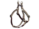 Nobby Hundegeschirr Soft Grip Nylon Brust: 30-40 cm; B: 10 mm, beige-chocolate