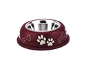 Nobby Hundenapf Nice Diner Kunststoff Edelstahl Ø 25 cm, 0,75 ltr., rot