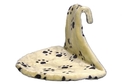 Katzen Heizungsliege Paradies 50x32 cm, beige mit Pfoten