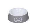 Keramik Napf Big Bone Ø 16 x 5 cm - 0,18 l - grau