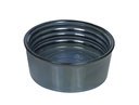Keramik Napf Groove Ø 15,5 x 6 cm - 0,55 l - grünblau