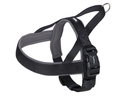 Nobby Norweger Geschirr für Hunde Classic Preno L: 38-50 cm + 36 cm; B: 20/25 mm, schwarz/grau