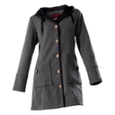 Owney Damen Softshell Mantel Cosy XS, grau