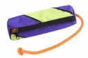 Profi Futterdummy für Hunde large violett/neon grün, ca. 20,5 cm, ø ca. 6,5 cm