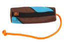 Profi Futterdummy für Hunde large braun/babyblau,ca. 20,5 cm, ø ca. 6,5 cm