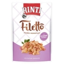 Rinti Filetto Jelly Nassfutter für Hunde Huhn & Schinken 24 x 100g