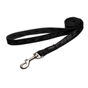 Rogz Alpinist Hundeleine S: Kilimanjaro, schwarz - 1,80 m