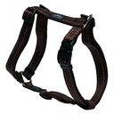 Rogz Utility H-Geschirr für Hunde Nitelife Gr. S: Halsumfang 20 - 34 cm, Brustumfang 23 - 37 cm, schoko