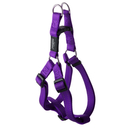 Rogz Utility Step In Geschirr für Hunde Nitelife Gr. S: Halsumfang 20 - 30 cm, Brustumfang 23 - 37 cm, lila