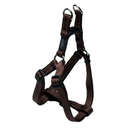 Rogz Utility Step In Geschirr für Hunde Nitelife Gr. S: Halsumfang 20 - 30 cm, Brustumfang 23 - 37 cm, schoko