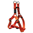 Rogz Utility Step In Geschirr für Hunde Nitelife Gr. S: Halsumfang 20 - 30 cm, Brustumfang 23 - 37 cm, orange