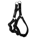 Rogz Utility Step In Geschirr für Hunde Nitelife Gr. S: Halsumfang 20 - 30 cm, Brustumfang 23 - 37 cm, schwarz