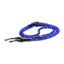 Rogz Rope Hundeleine verstellbar Länge 2 m, Breite 9 mm, blau